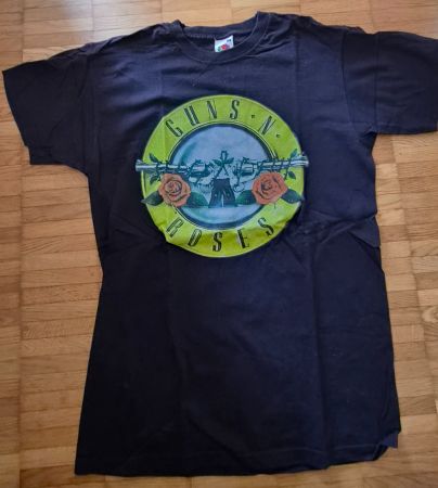 schwarzes Herren T-Shirt Guns n`Roses Grösse S